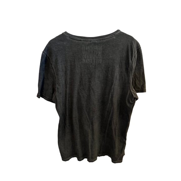 Buffalo David Bitton Gray Short Sleeve Graphic Tee Men's Size L Tshirt Y2K - Picture 6 of 6